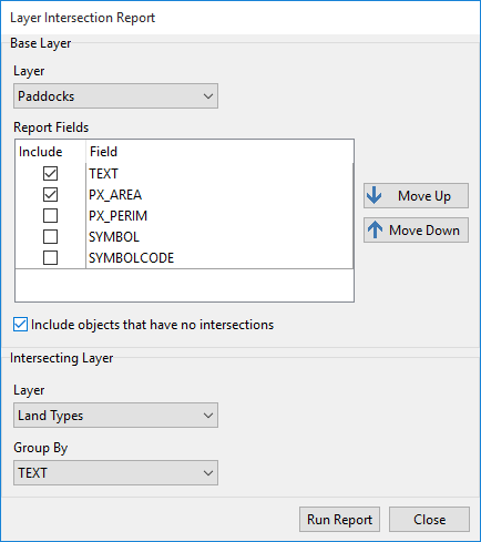 map_layer intersection rpt selector_v8